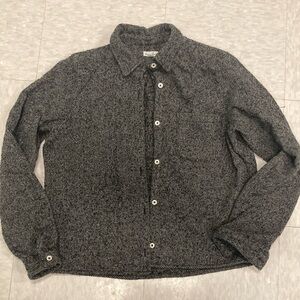 Steven Alan Black and Grey Wool Shacket size medium